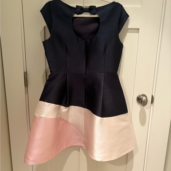 Kate Spade New York Colorblock Pattern Mini Dress Size 8 - Picture 9 of 14